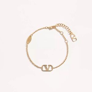 Valentino Gold Chain Bracelet